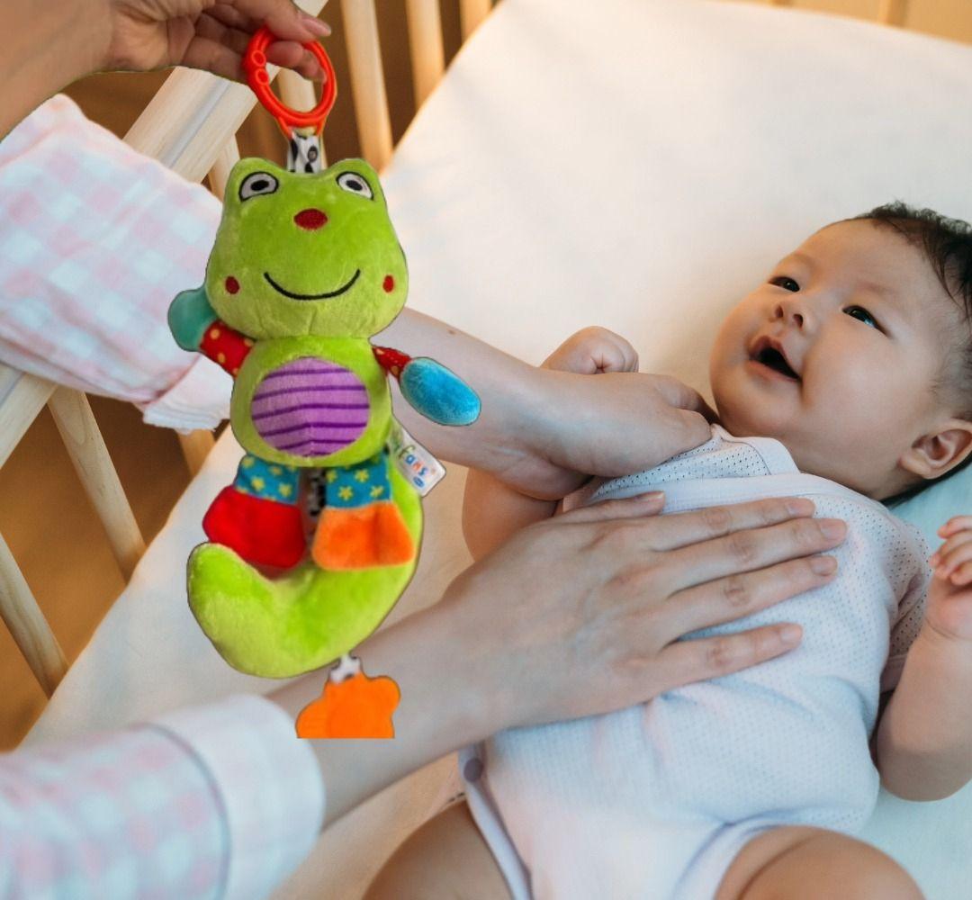 Sonajero Colgante Movil Diseño Conejito Bebe 3-M Cuna Lau-5