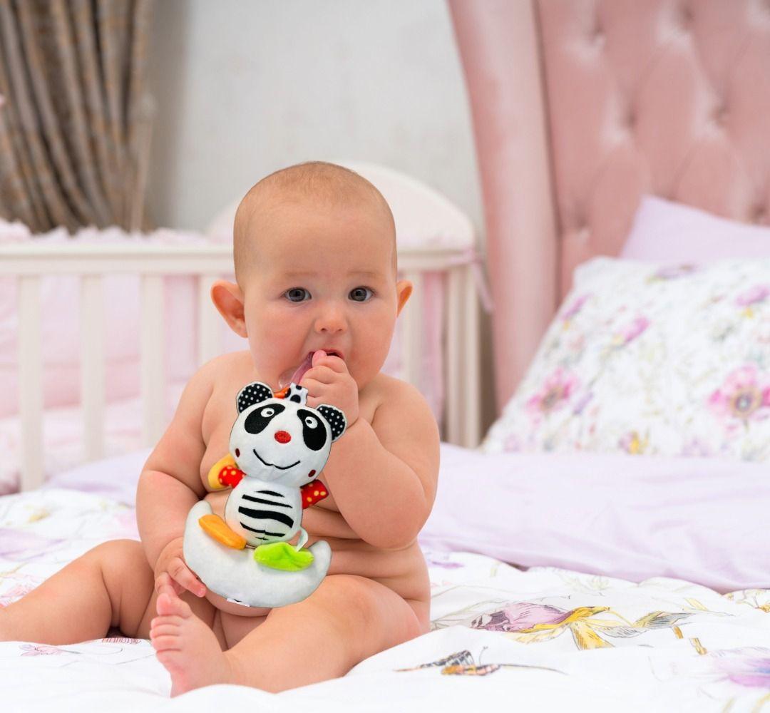 Sonajero Colgante Movil Diseño Conejito Bebe 3-M Cuna Lau-9