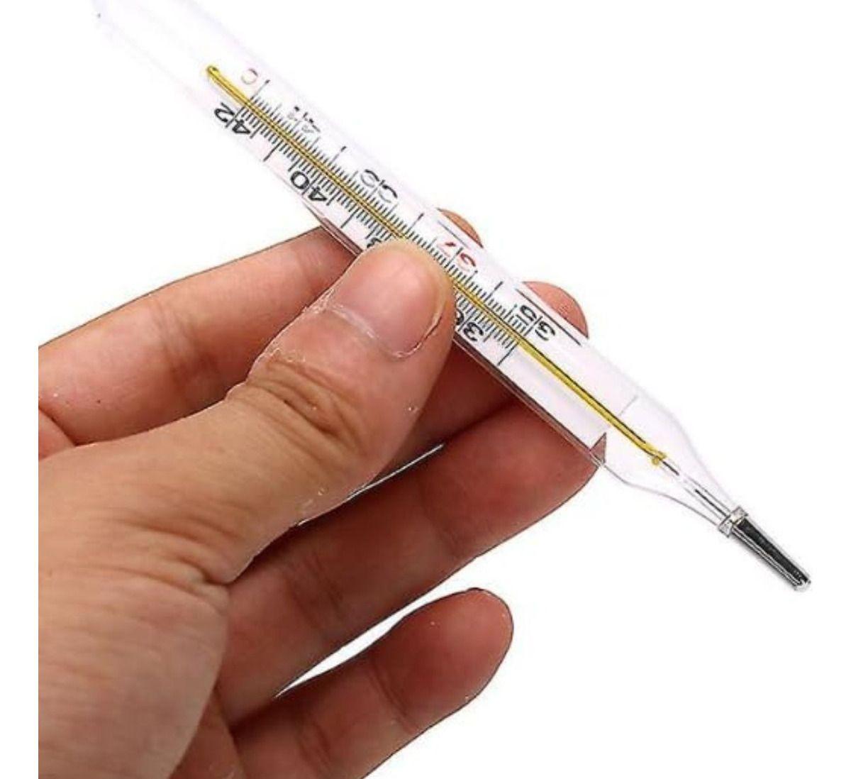 TERMOMETRO DE MERCURIO TEMPERATURA CORPORAL FIEBRE LAU-3