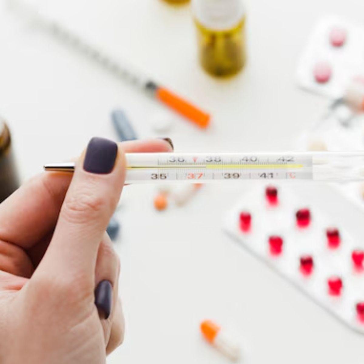 TERMOMETRO DE MERCURIO TEMPERATURA CORPORAL FIEBRE LAU-8