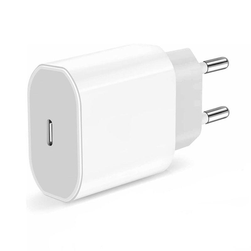 Set 2 Cargador Adaptador 20W Tipo USB-C Universal Rapida Lau-2