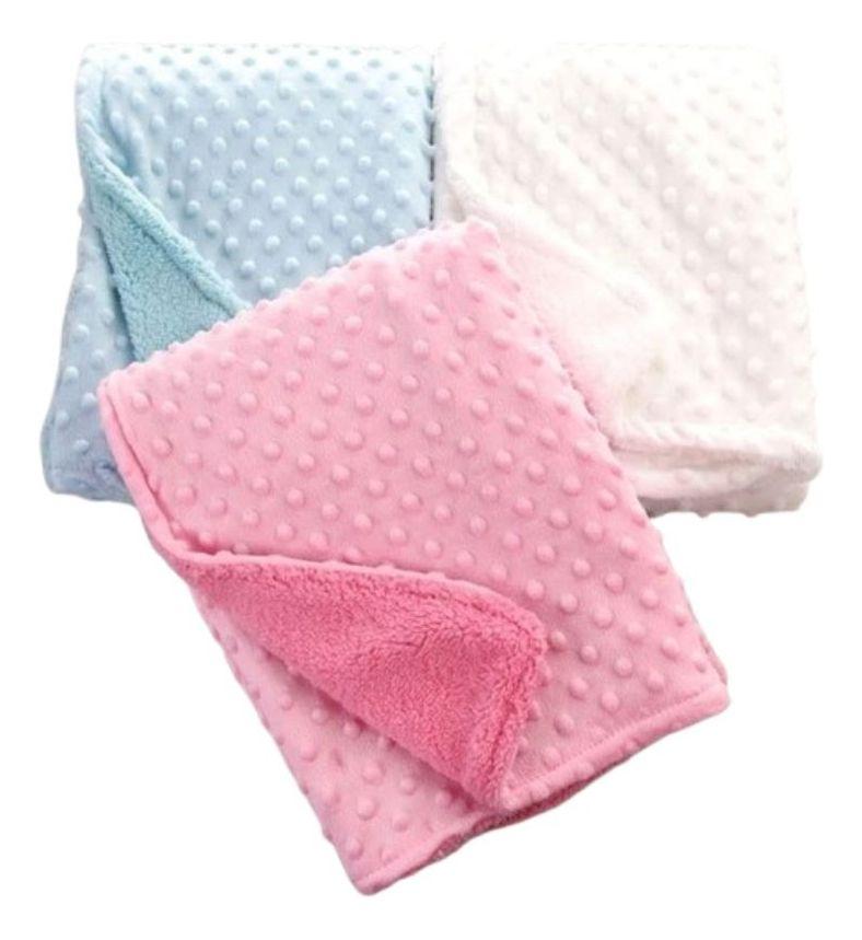 MANTA DE APEGO TERMICA FORRO POLAR CALIDA SUAVE BEBE LAU-4