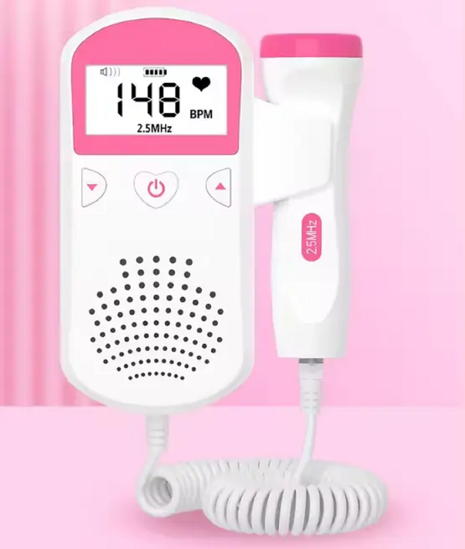 Monitor Fetal Doppler Latidos Fetales Corazón Bebé Lau-3