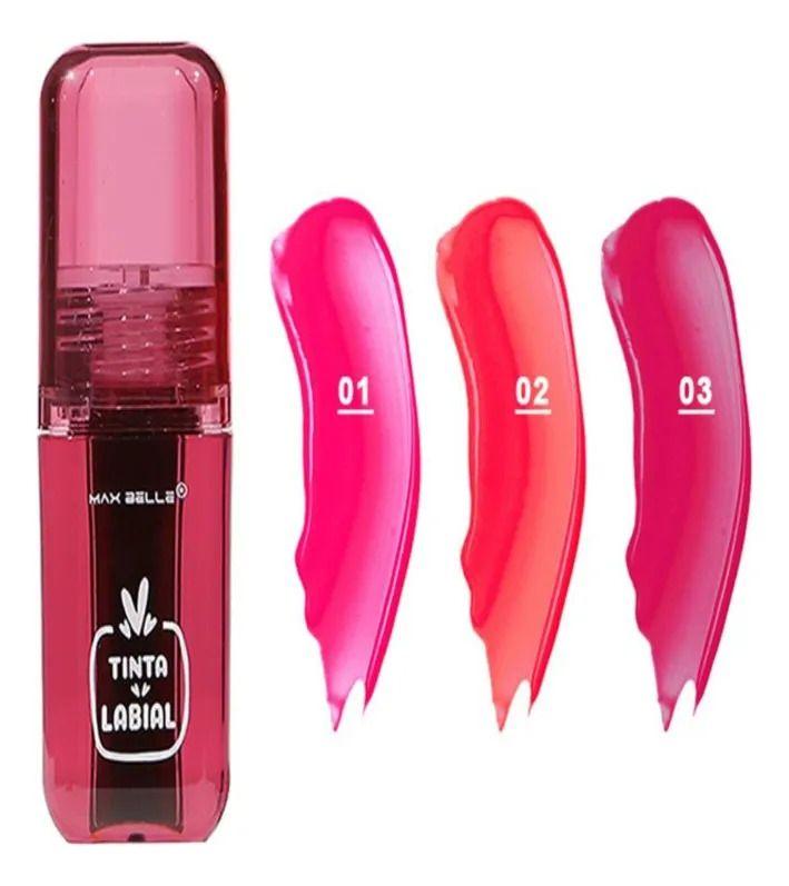 Pack 3 Tinta de Labios Lip Tint Color Maquillaje Lau-2