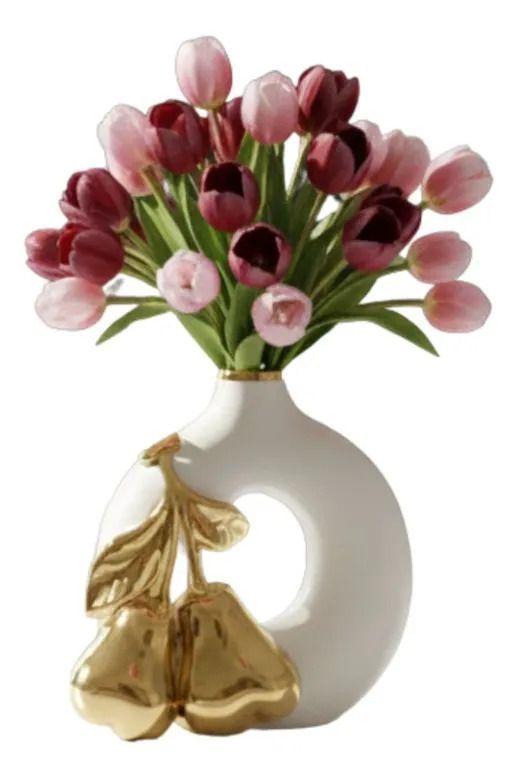 Florero Decorativo Jarrón Moderno Minimalista Frutal Jhn-1