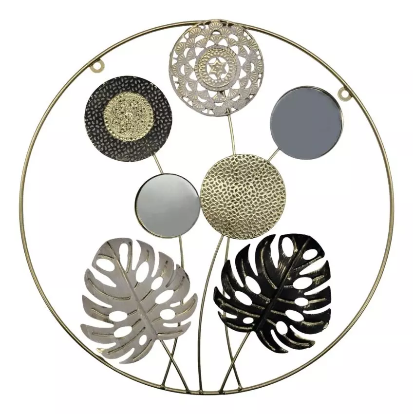 Cuadro Decorativo Pared Adorno Flores Creativo Escultura Jhn-0