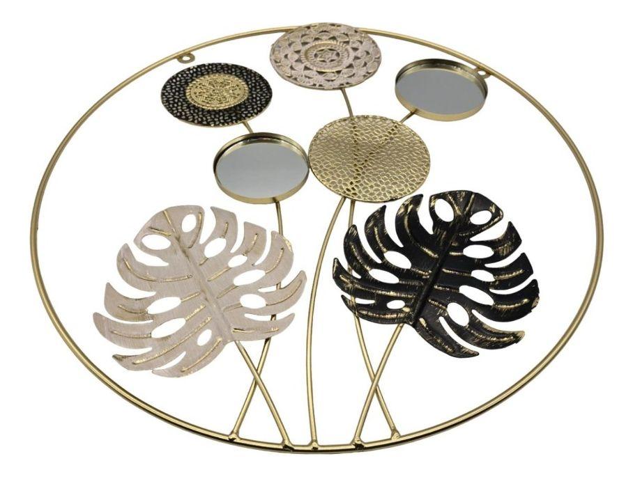 Cuadro Decorativo Pared Adorno Flores Creativo Escultura Jhn-1