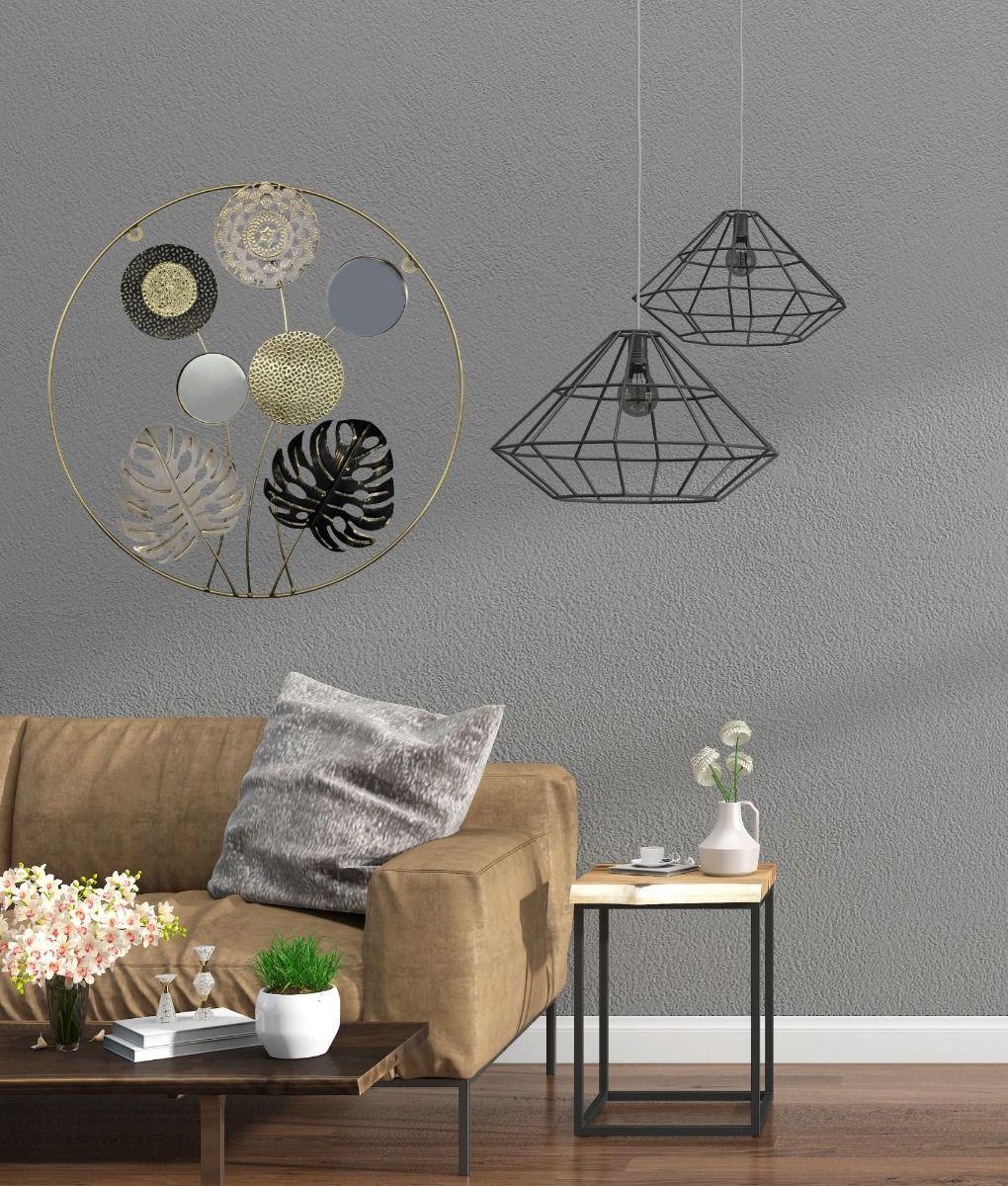 Cuadro Decorativo Pared Adorno Flores Creativo Escultura Jhn-5