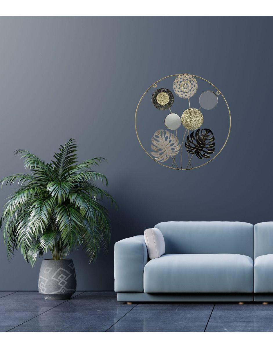 Cuadro Decorativo Pared Adorno Flores Creativo Escultura Jhn-8