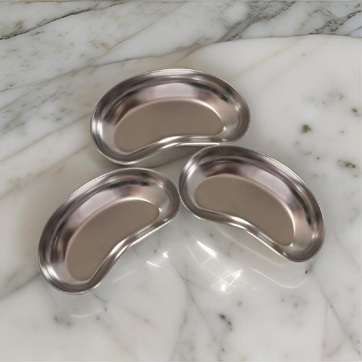 Set 2 Bandeja Acero Intstrumento Quirurgico Talla M Lau-4