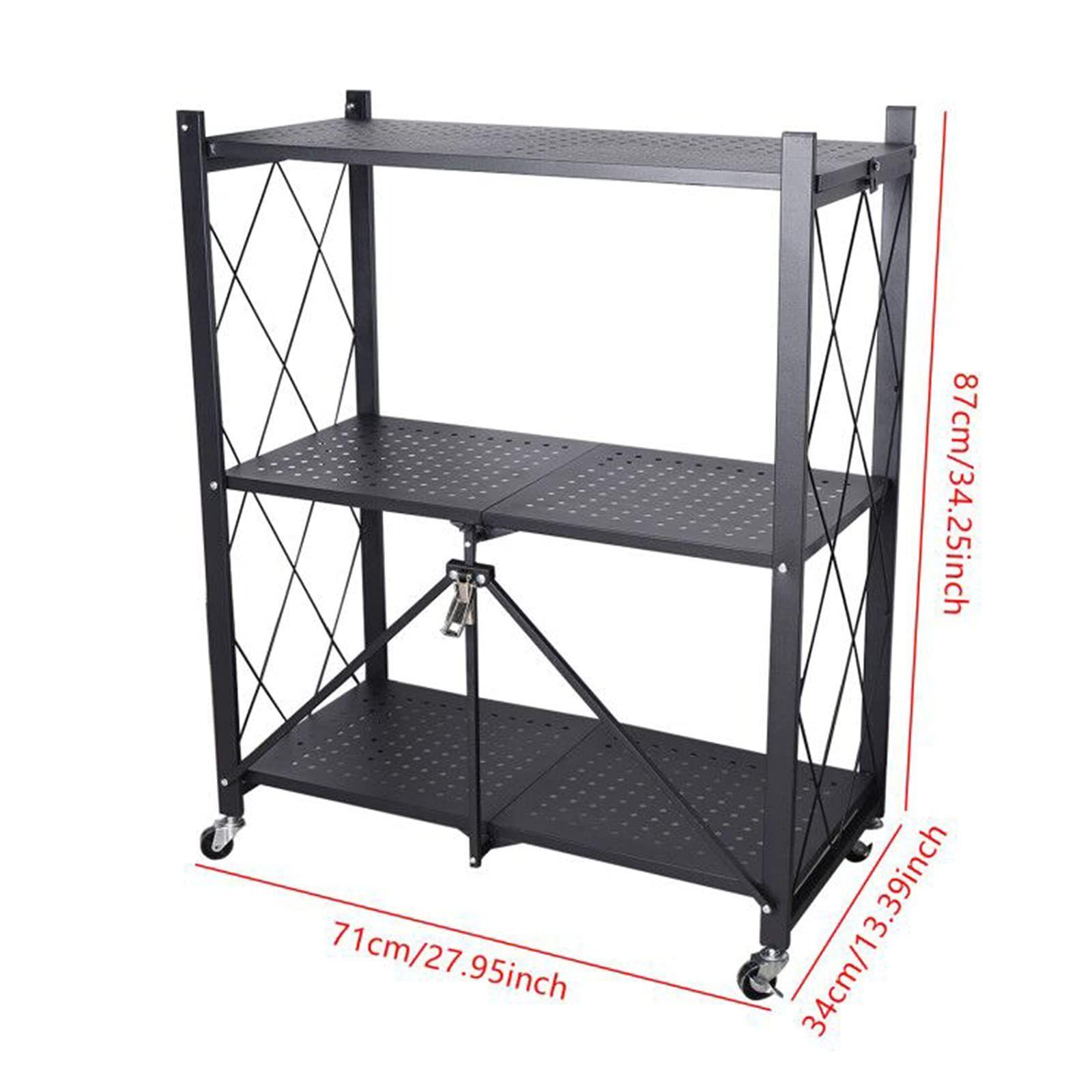 Estante Cocina Extraíble Almacenamiento Plegable Rondon-4