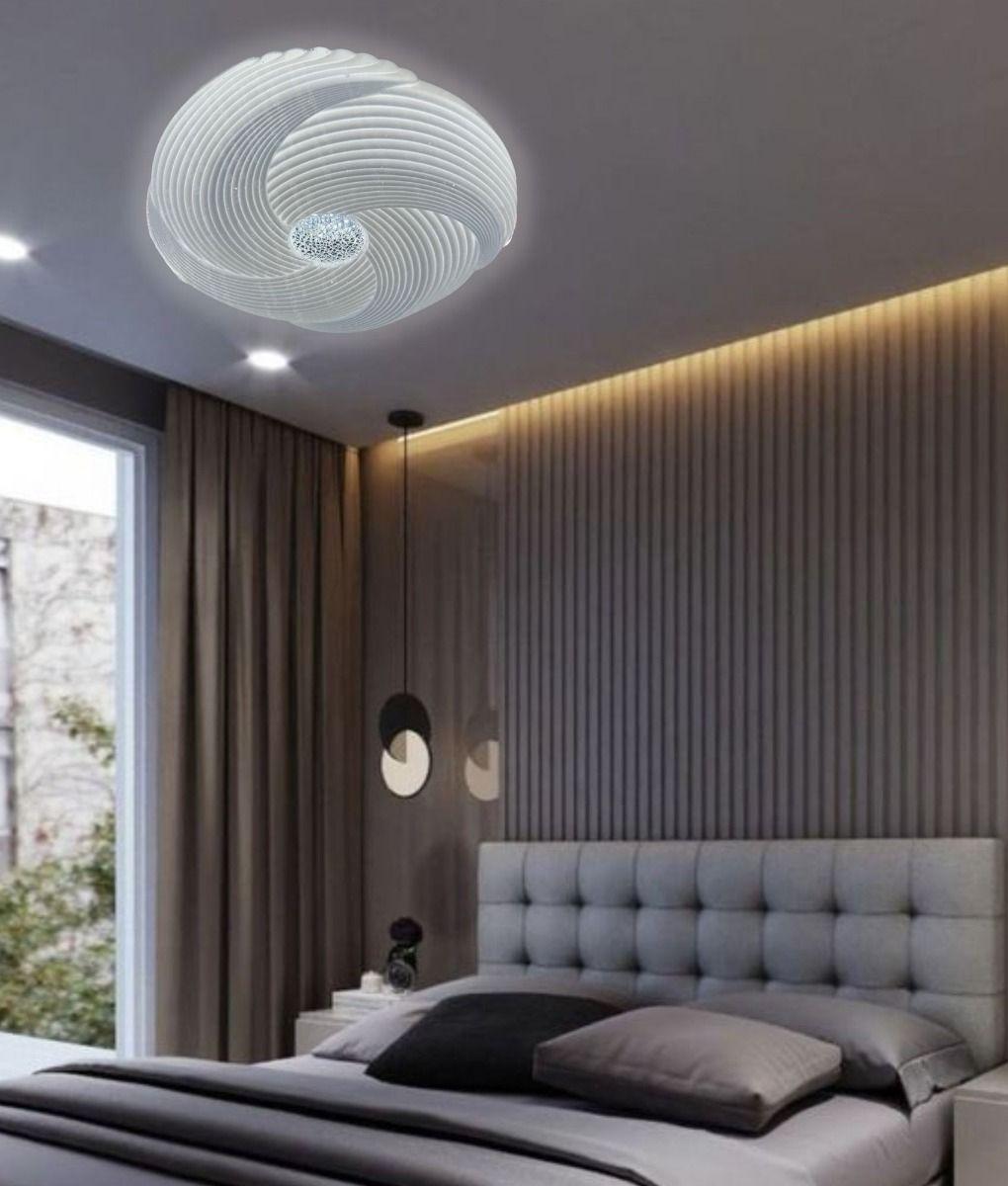 Lámpara Techo LED Dinamismo Esculpido Prismático Jhn-7