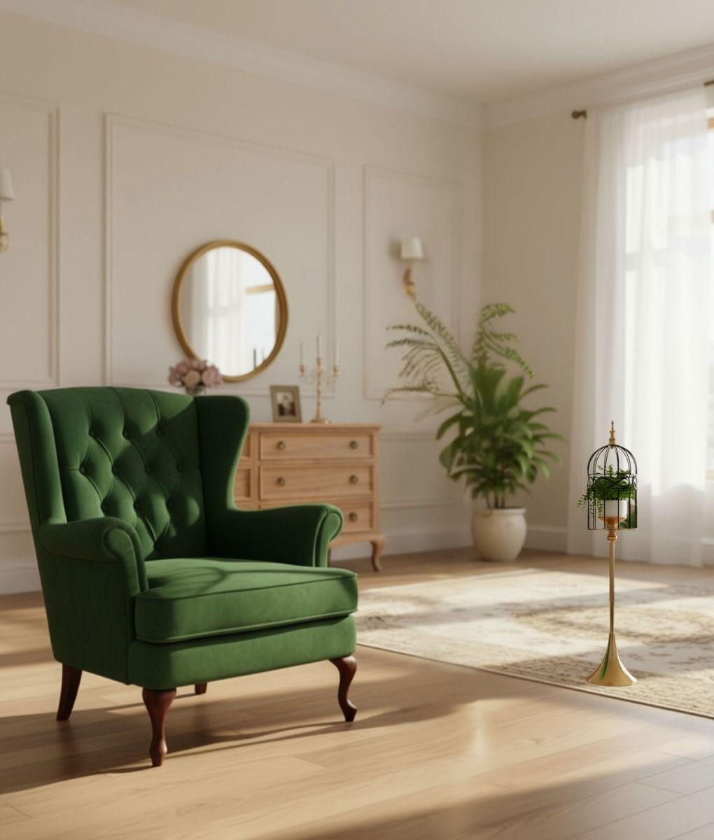 Portavelas Decorativo Multifuncional Candelabro Jaula Jhn-5