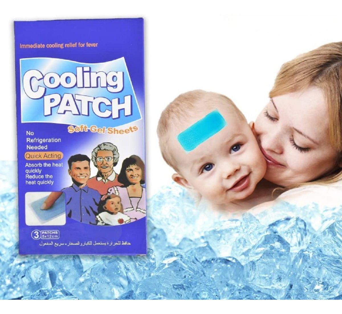 Set 10 Packs Gel Frio Fiebre Adulto Niño Alivio Fatiga Lau-3