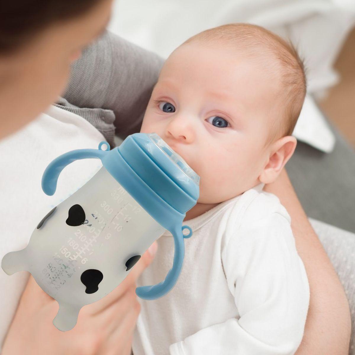 MAMADERA BIBERON ANTICOLICOS 330ML DISEÑO INFANTIL BEBE LAU-8