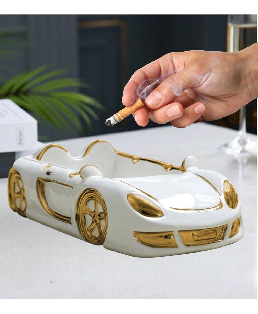 Cenicero Decorativo Auto Elegante Cenizas Hogar Jhn-3