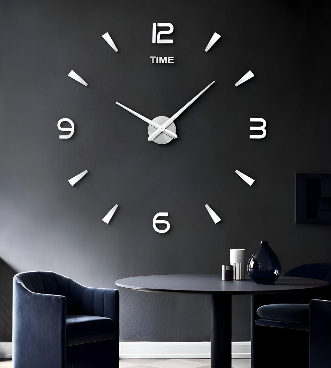 Reloj Pared 3D Acrílico Grande Moderno Decoración Hogar Jhn-2