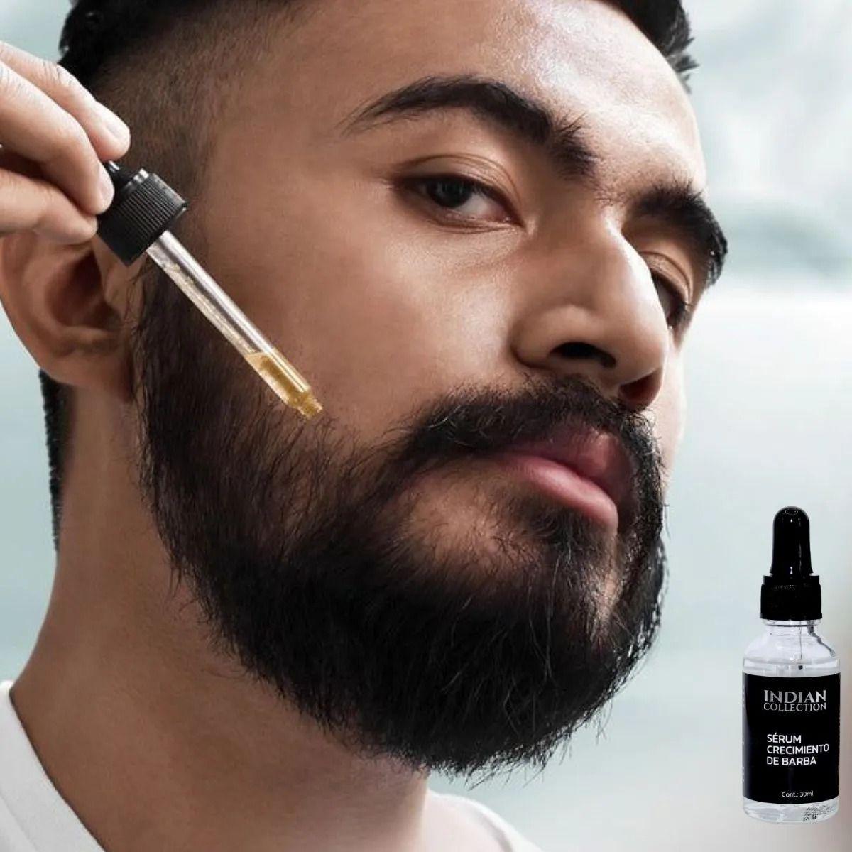 Set 3 Serum para Crecimiento de Barba Fuerte Hidrata Lau-3