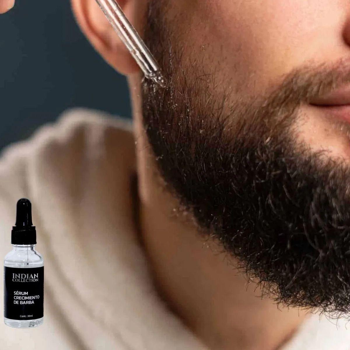 Set 3 Serum para Crecimiento de Barba Fuerte Hidrata Lau-4