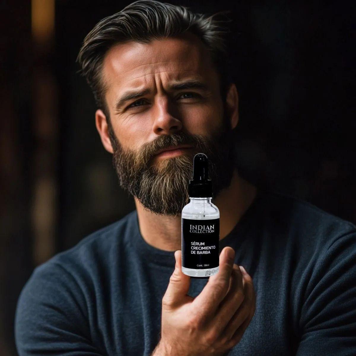Set 3 Serum para Crecimiento de Barba Fuerte Hidrata Lau-6