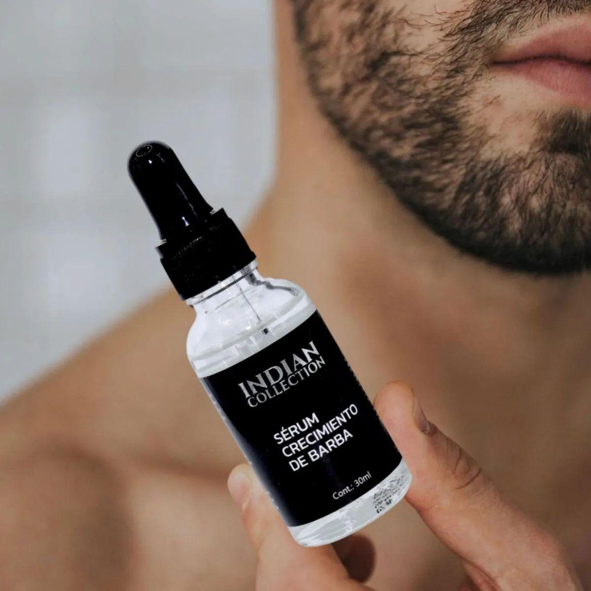 Set 3 Serum para Crecimiento de Barba Fuerte Hidrata Lau-8