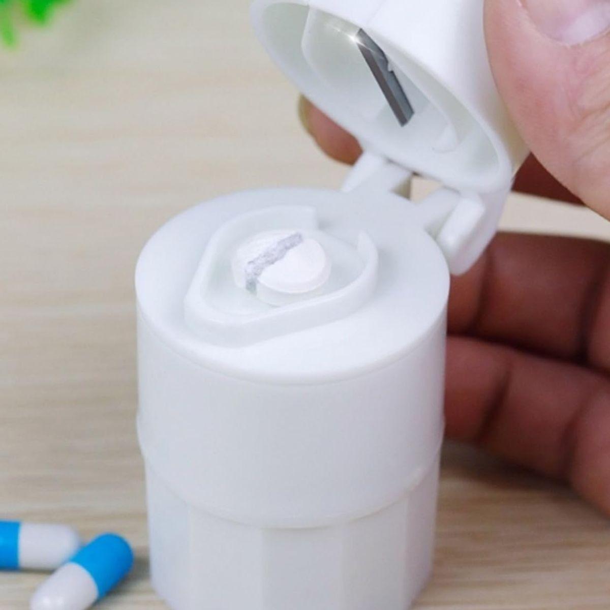 SET 7 PASTILLERO SEMANAL CORTA PASTILLA 4 EN 1 PORTATIL LAU-2