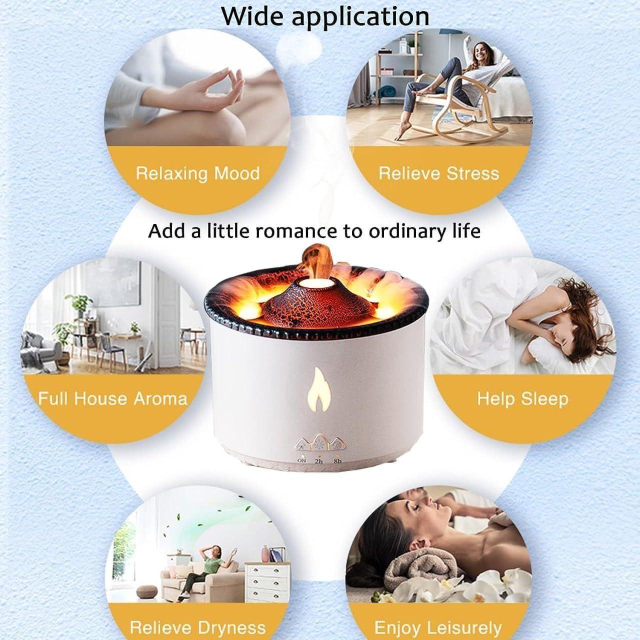 Humidificador Aire Ultrasónico Usb Difusor Aroma Rondon-5