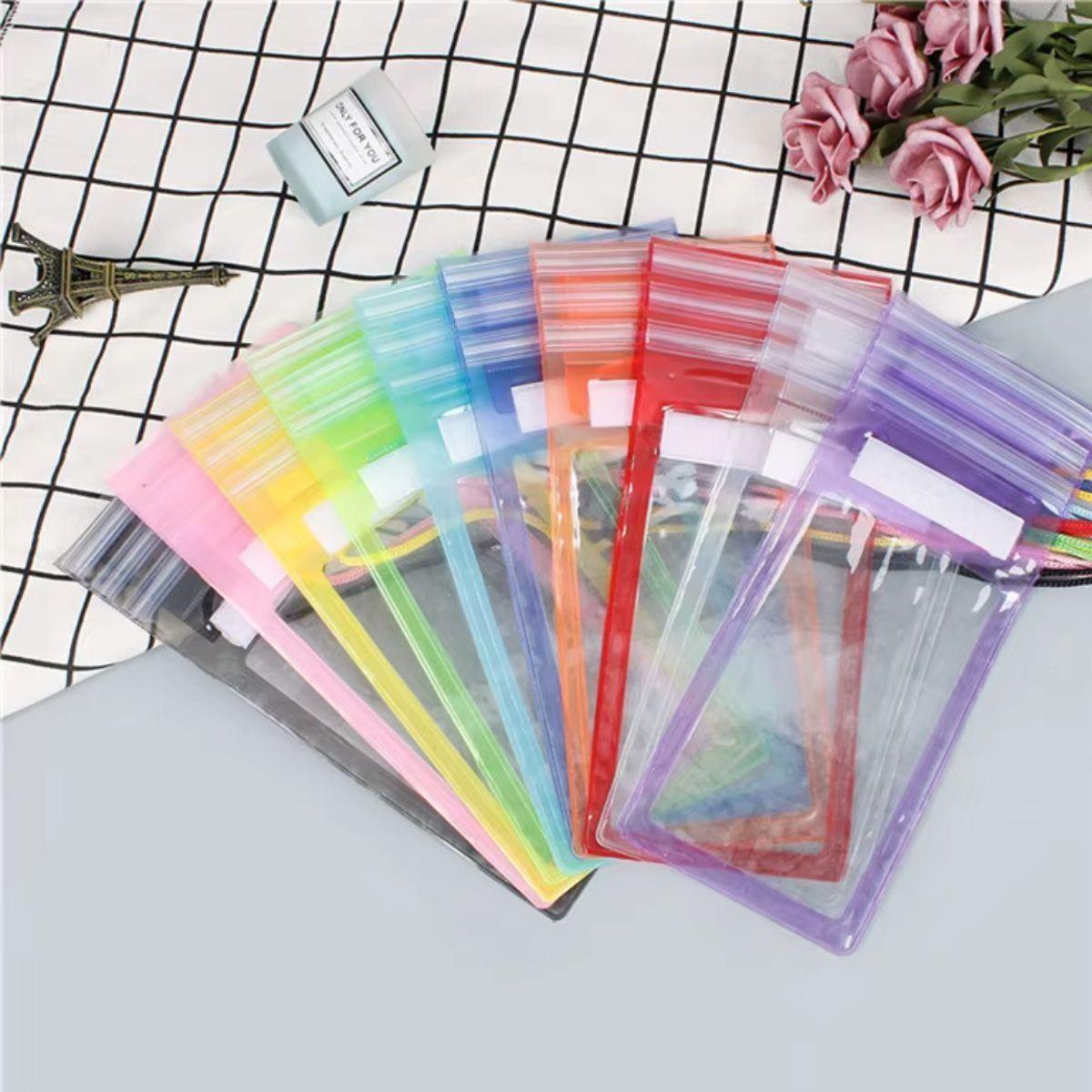 SET 12 BOLSAS IMPERMEABLE PROTEGER CELULAR AGUA LAU-6