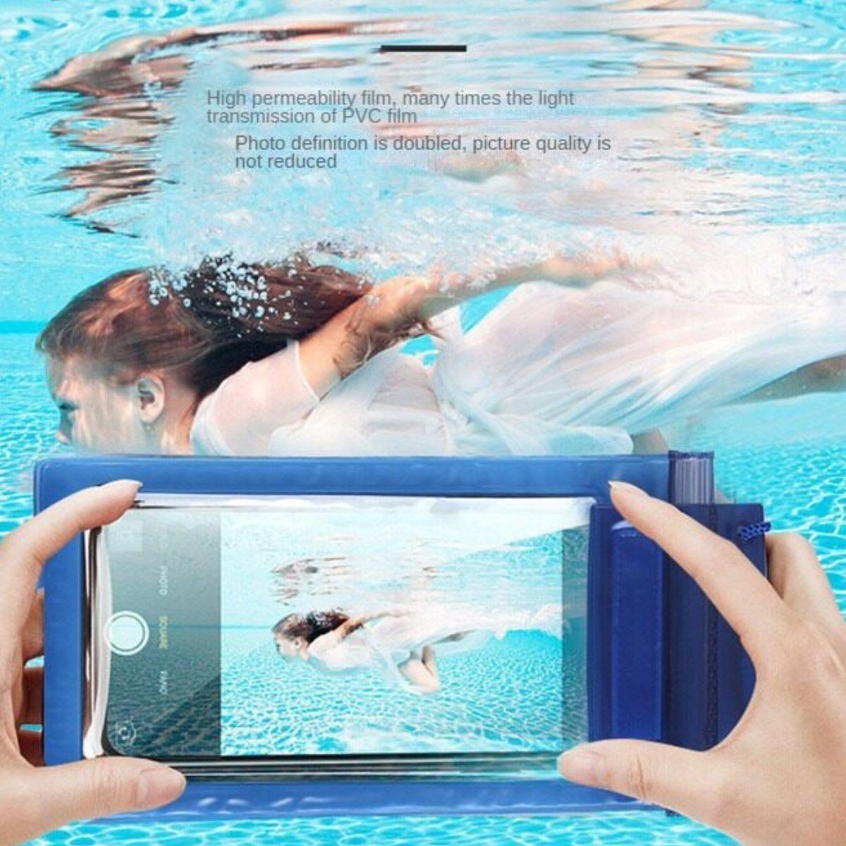 SET 12 BOLSAS IMPERMEABLE PROTEGER CELULAR AGUA LAU-7
