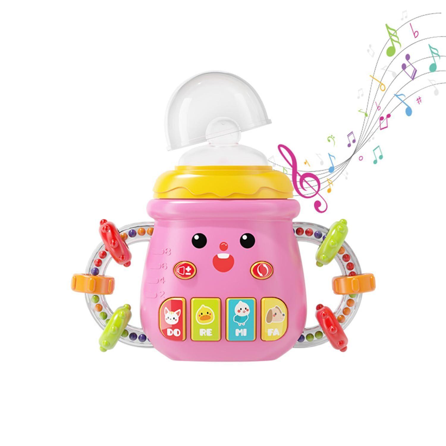 Mamadera Juguete Sonajero Musical Bebe Biberón Rondon-6