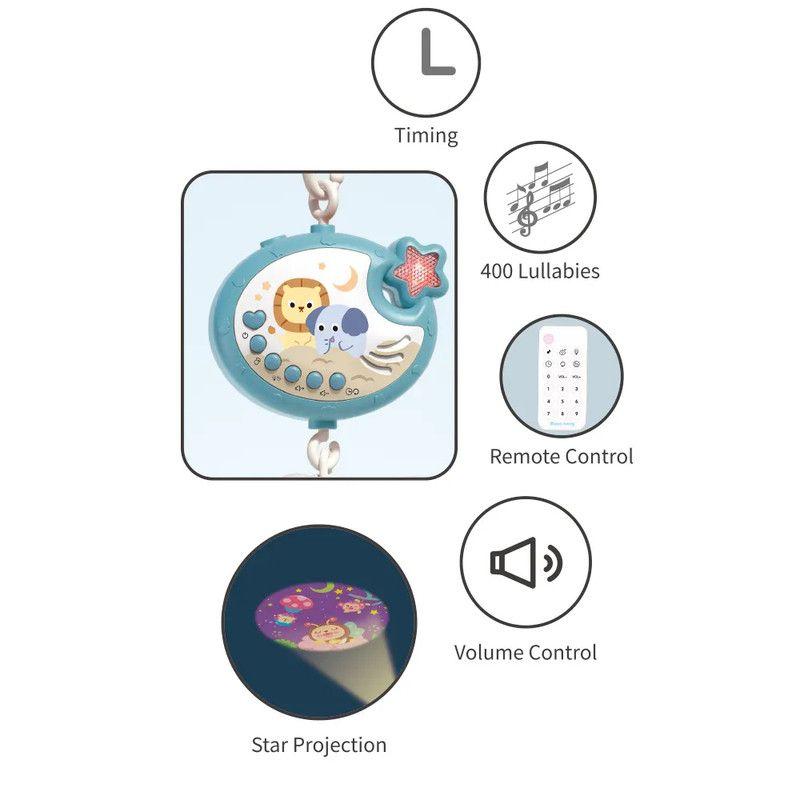 MOVIL PARA CUNA BEBE MUSICAL SONAJERO DIVERTIDO LAU-5