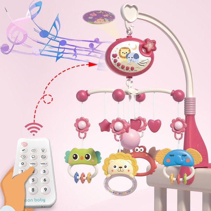 MOVIL PARA CUNA BEBE MUSICAL SONAJERO DIVERTIDO LAU-6