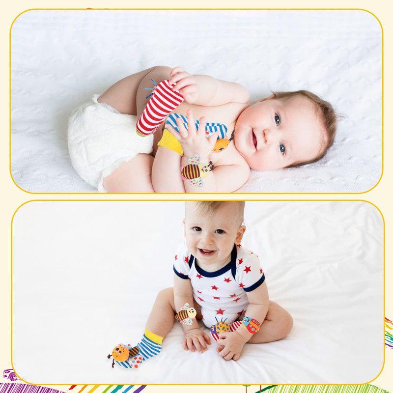 JUGUETE PARA BEBE DIVERTIDO BUSCADOR MANO Y PIE SONAJERO LAU-2