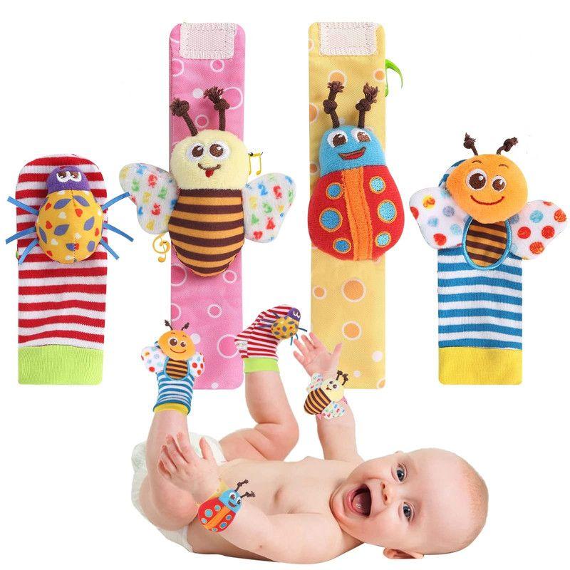 JUGUETE PARA BEBE DIVERTIDO BUSCADOR MANO Y PIE SONAJERO LAU-4