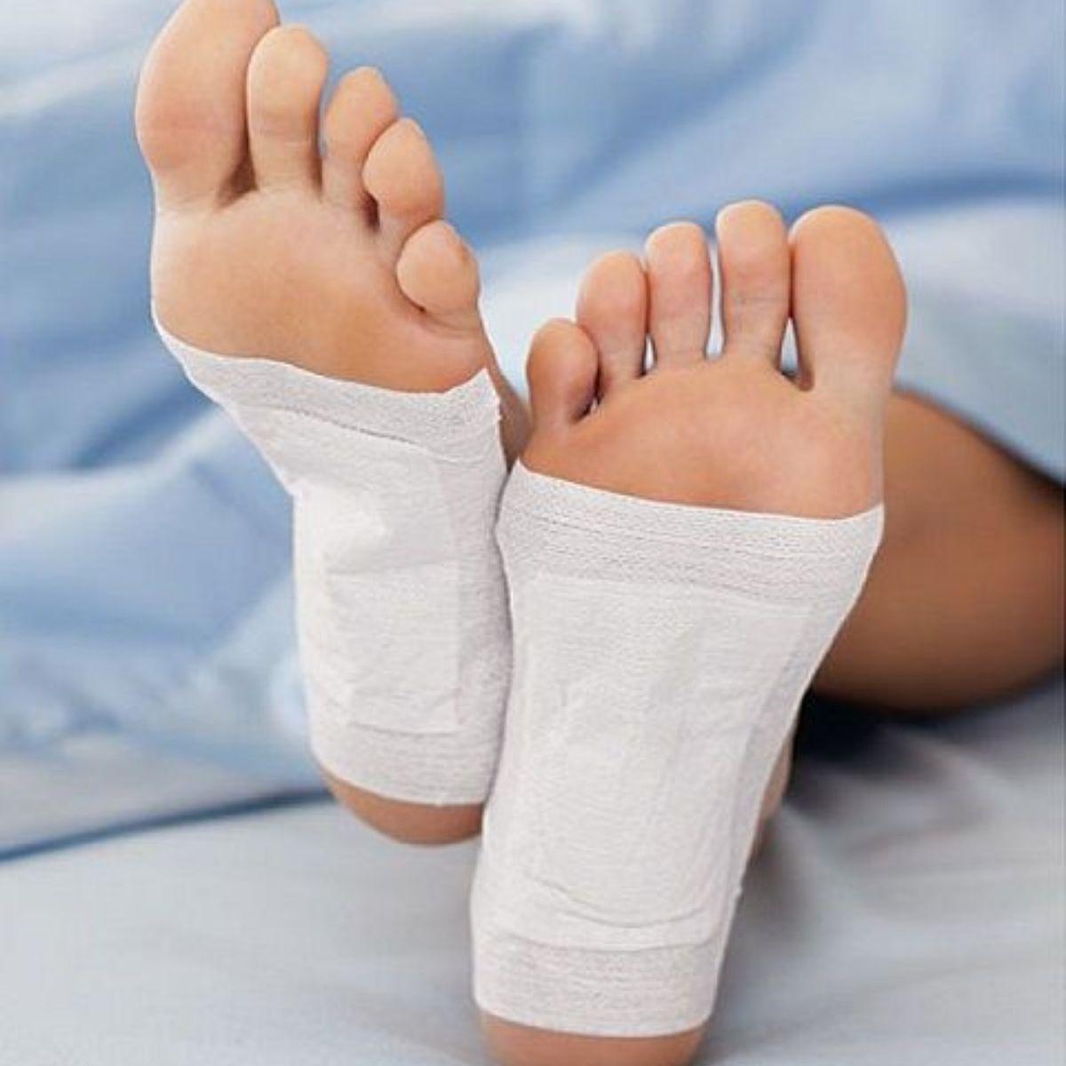 Parches Desintoxicantes Pies Extracto Bambú 9 Pack Jhn-2