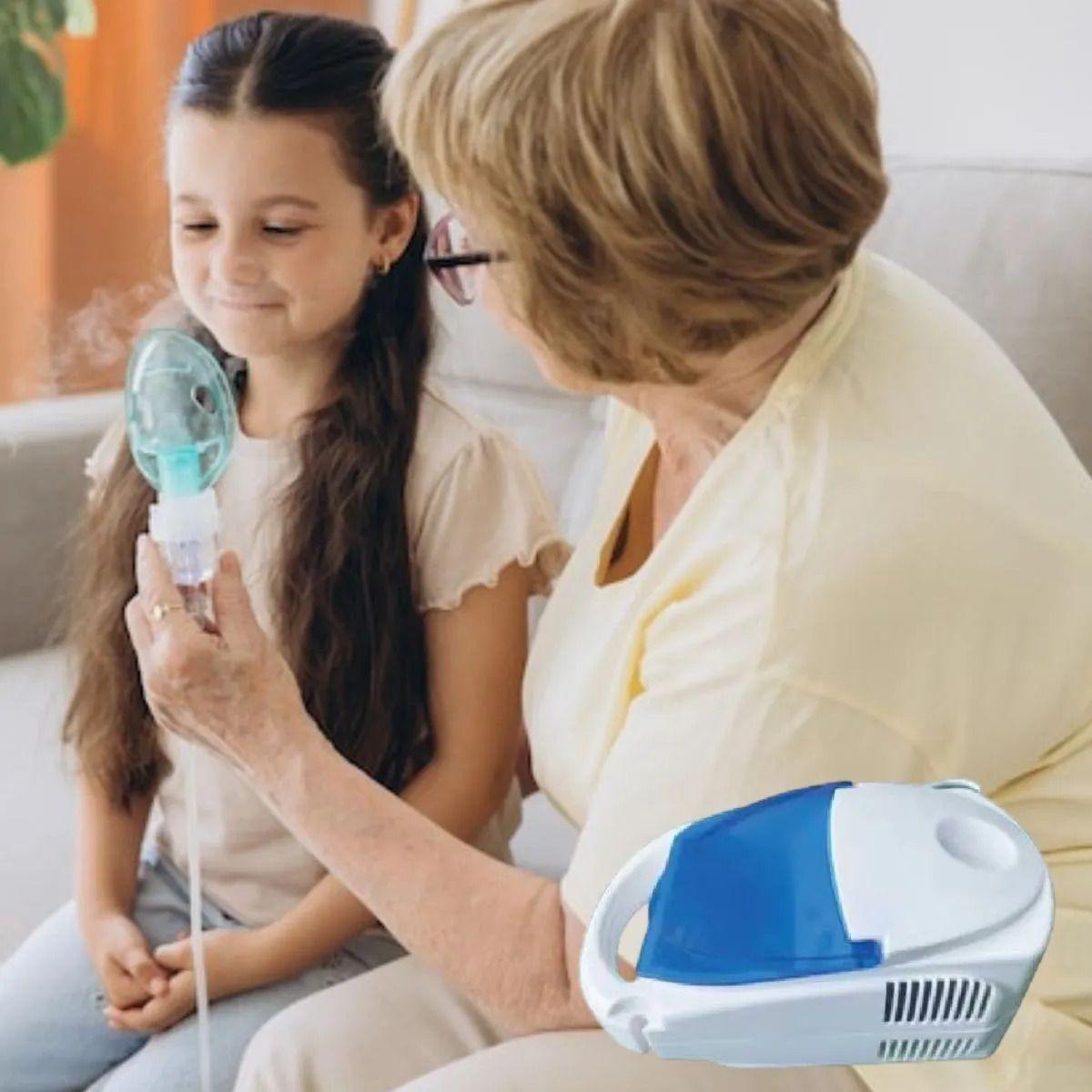 NEBULIZADOR TRATAMIENTO RESPIRATORIO NIÑOS ADULTOS LAU-5