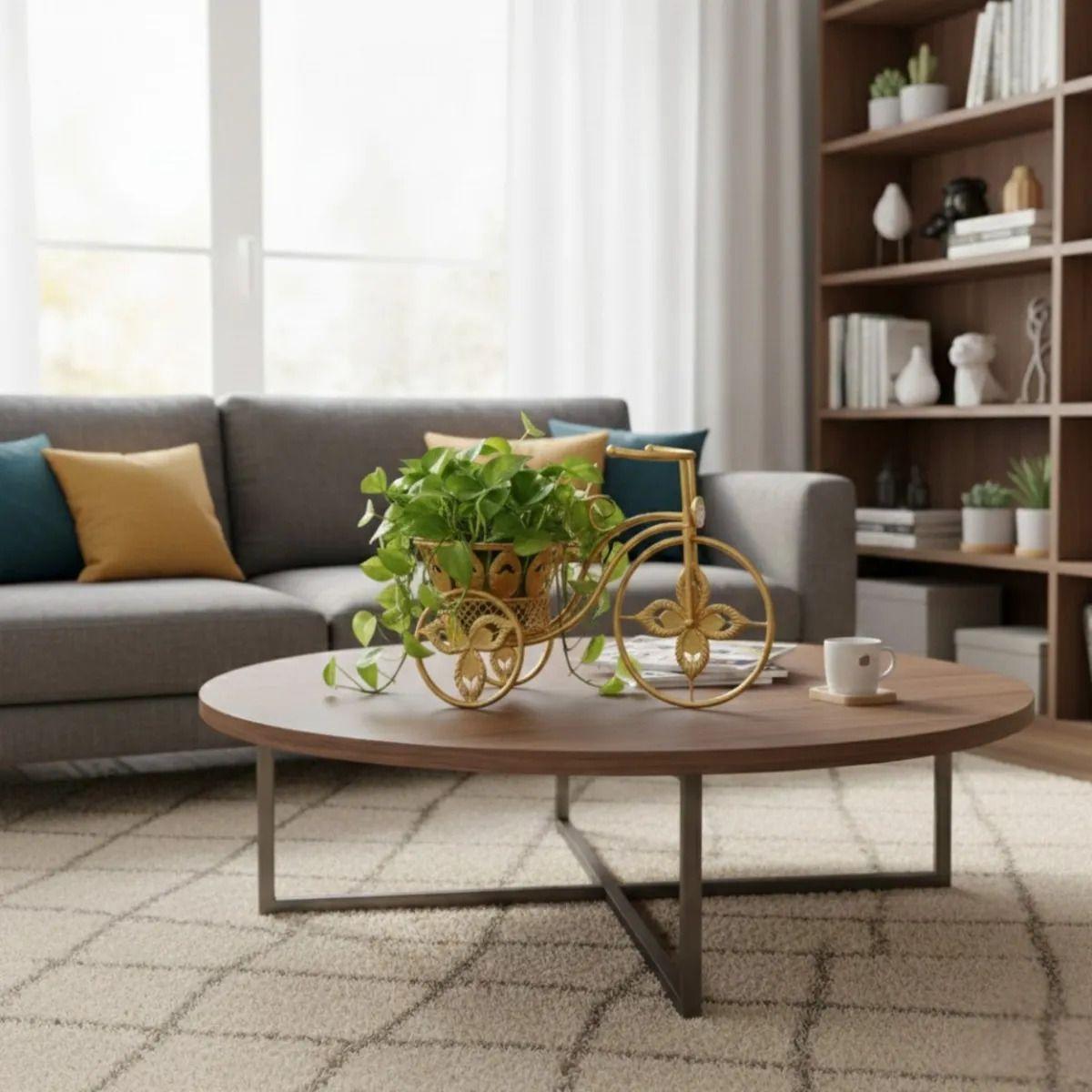 Porta Maceta Decorativo Diseño Bicicleta Vintage Adorno Jhn-9