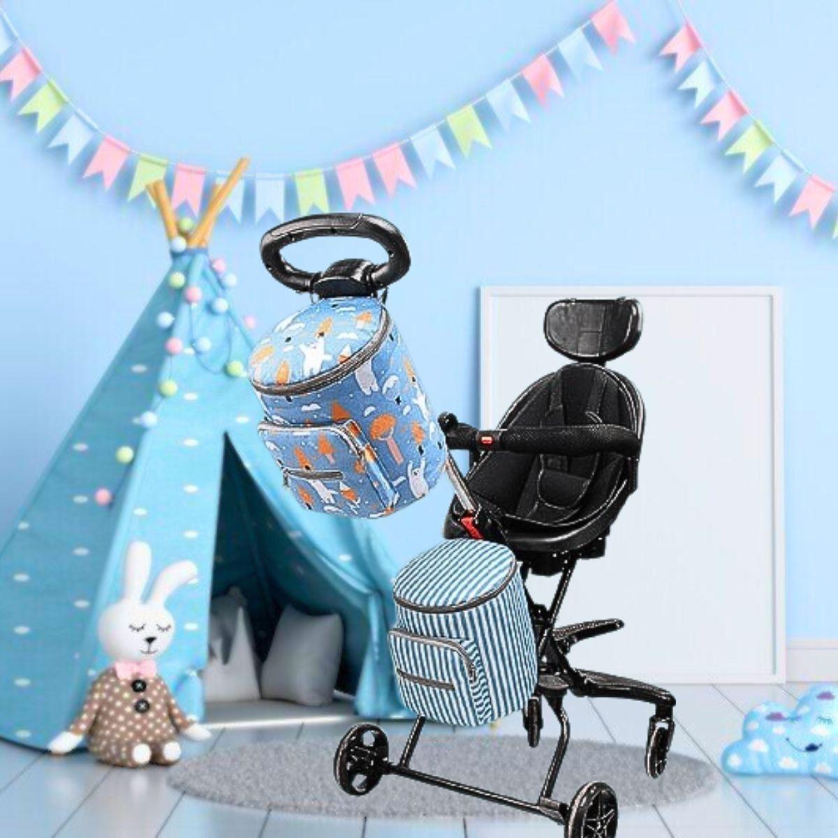 Mochila Maternal Multiusos Estilo Comodidad Bebé Mama Lau-5