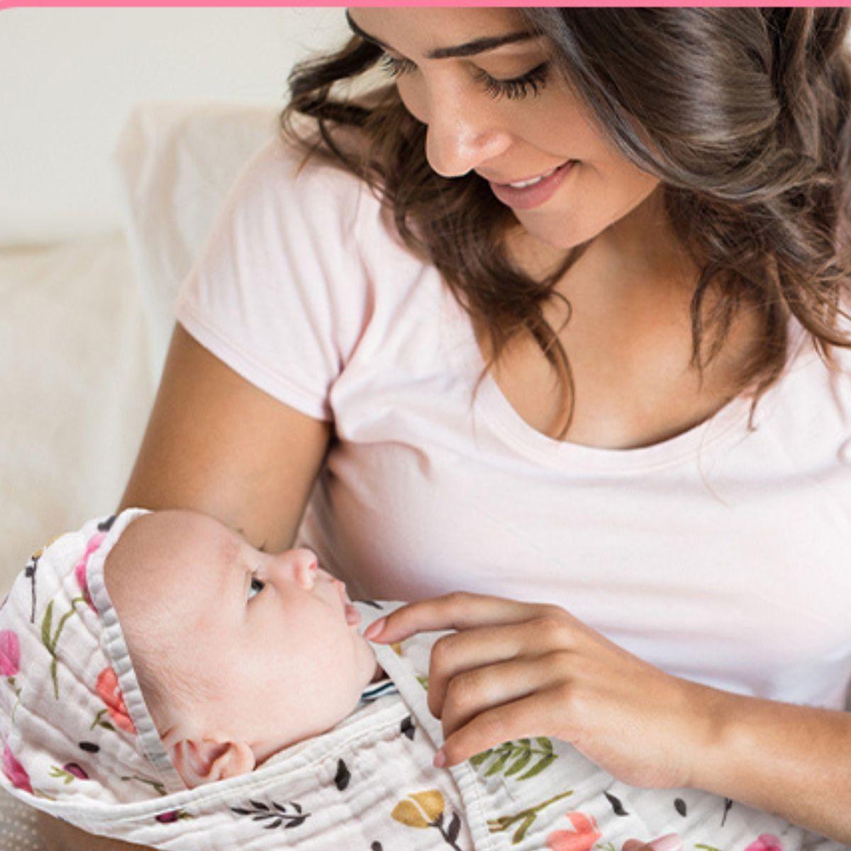 MANTA DE APEGO MUSELINA SUAVE LIGERA PARA BEBE LAU-5