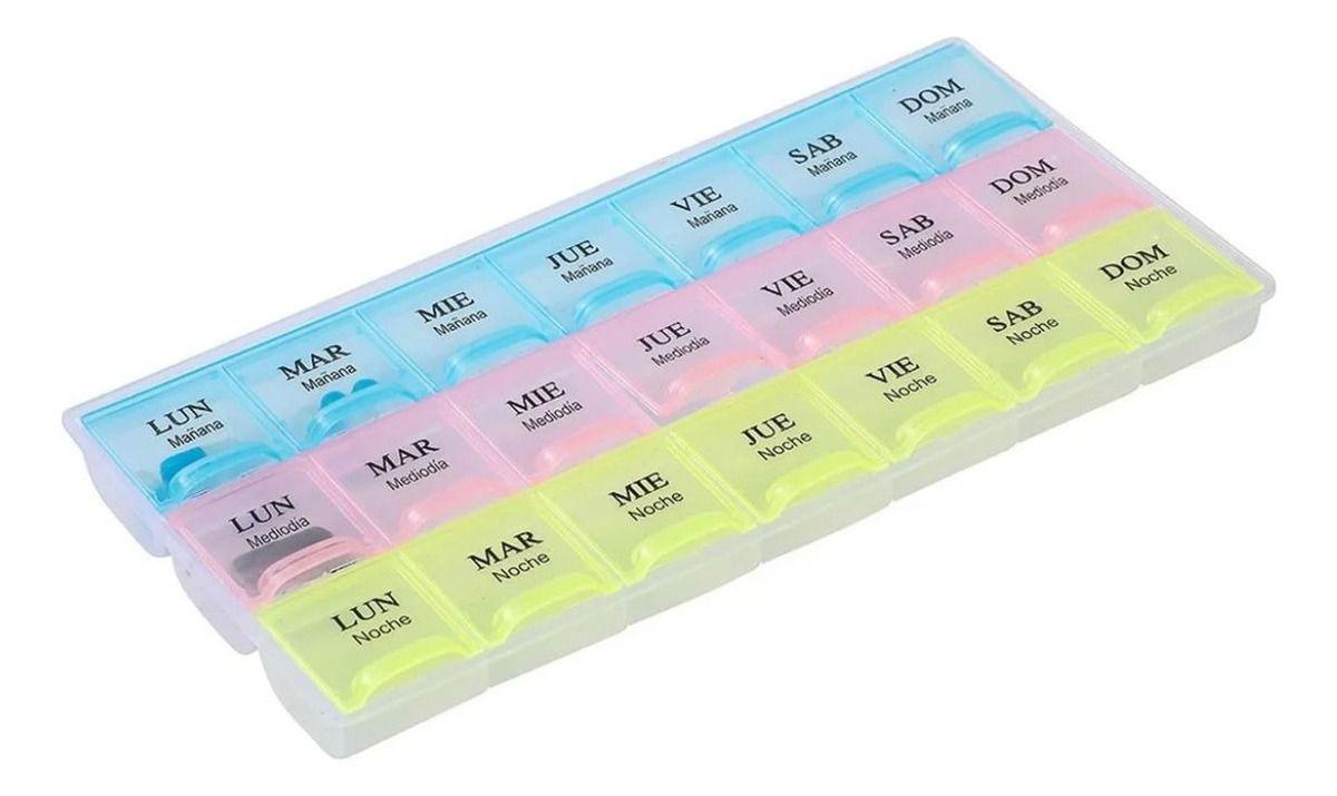SET 3 PASTILLEROS DE 21 DIAS MENSUAL 3 TOMAS DIARIAS LAU-3