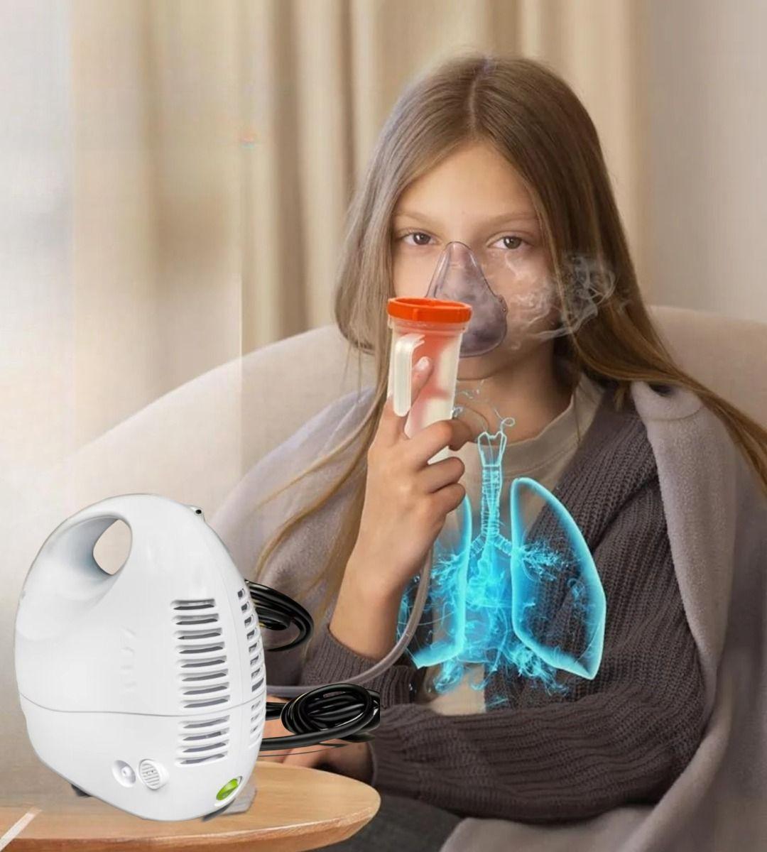 Nebulizador Portátil Hogar Asma Inhalador Niños Adultos Jhn-4