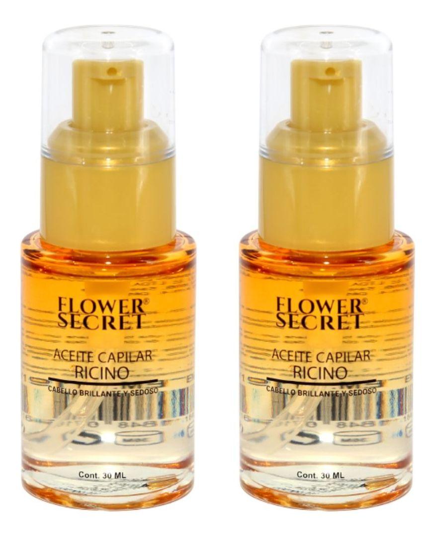 SET 2 ACEITES CAPILAR DE RICINO ELIMINA FRIZZ SUAVIDAD LAU-5