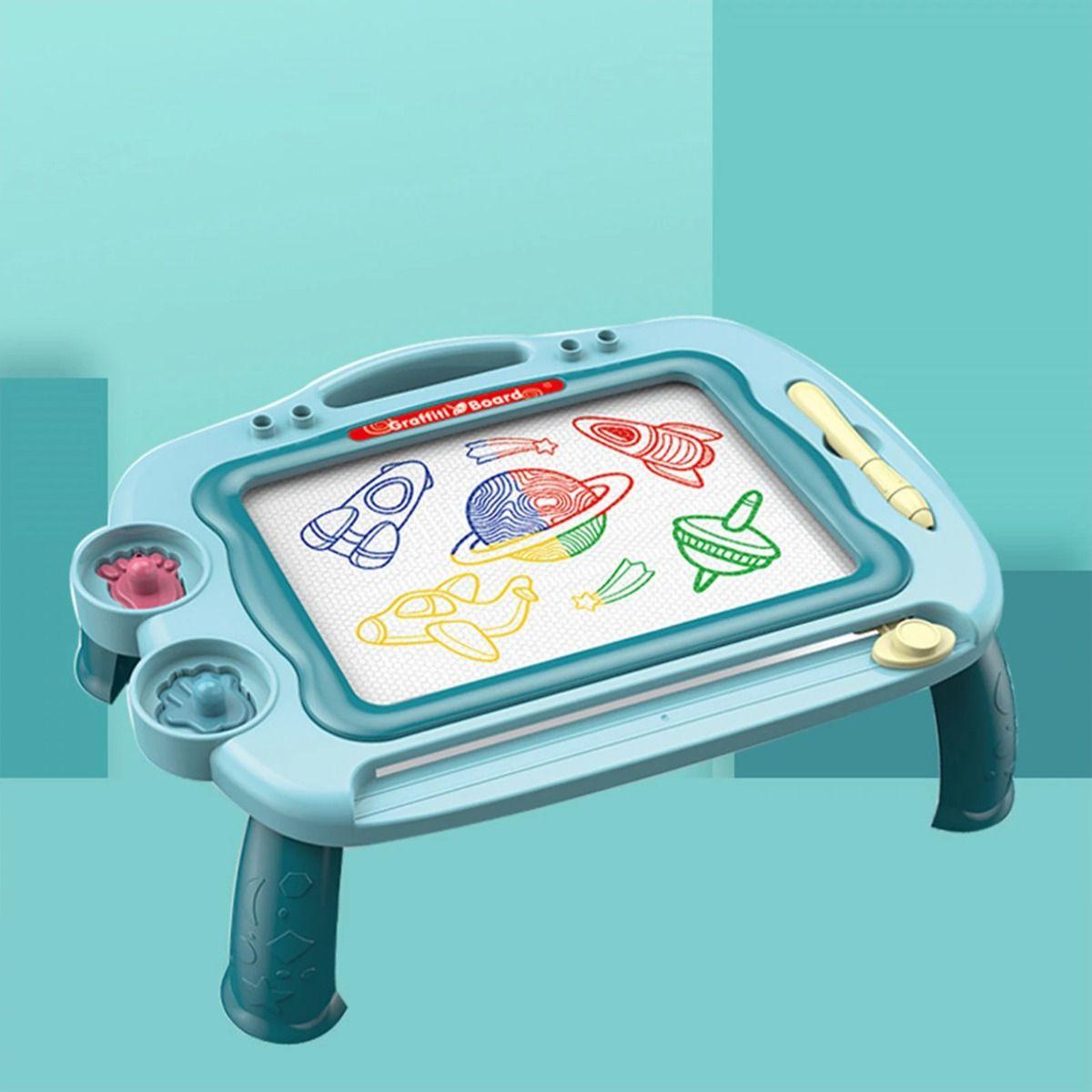 Tablero Juego Pizarra Magica Soporte Para Niños Lau-2