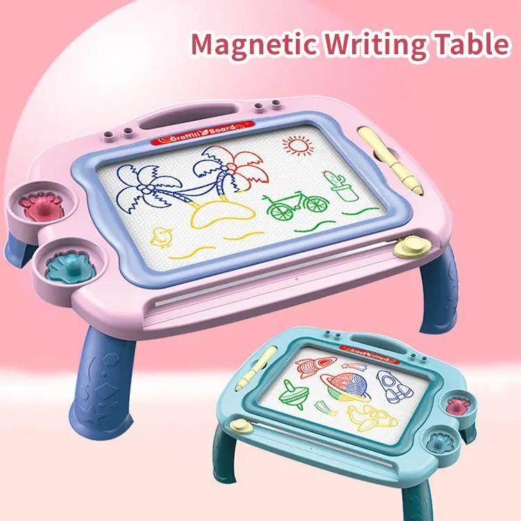 Tablero Juego Pizarra Magica Soporte Para Niños Lau-4