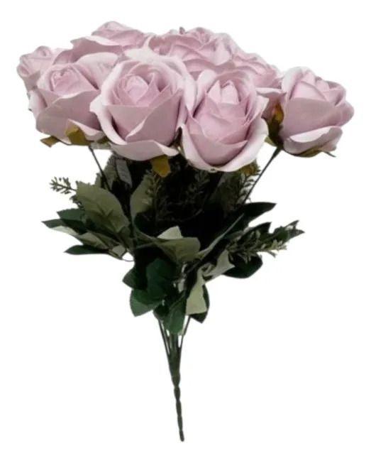 Ramo Floral Decorativo Artificial Rosas Apertura Jhn-2