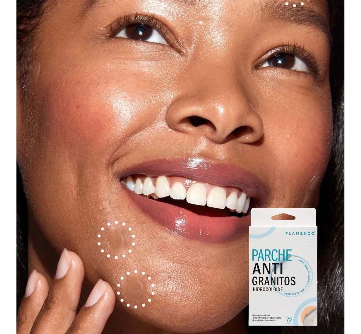 SET 2 MASCARA PARCHE FACIAL INVISIBLE ANTI-ACNE GRANOS LAU-6