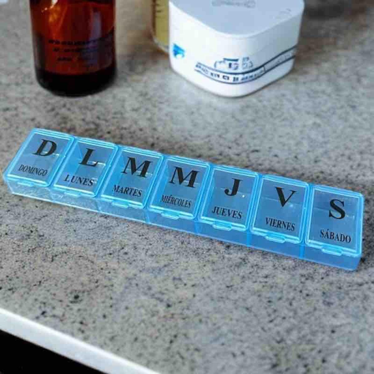 SET 8 PASTILLERO ORGANIZADOR DIARIO 7 DIAS SEMANAL LAU-5