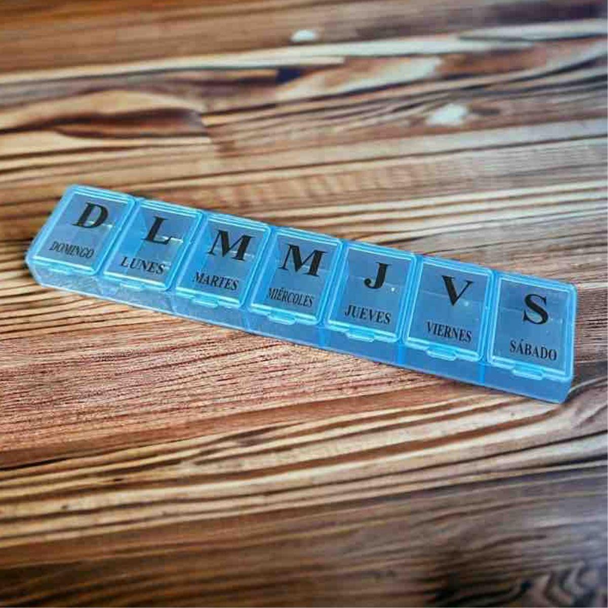 SET 8 PASTILLERO ORGANIZADOR DIARIO 7 DIAS SEMANAL LAU-8