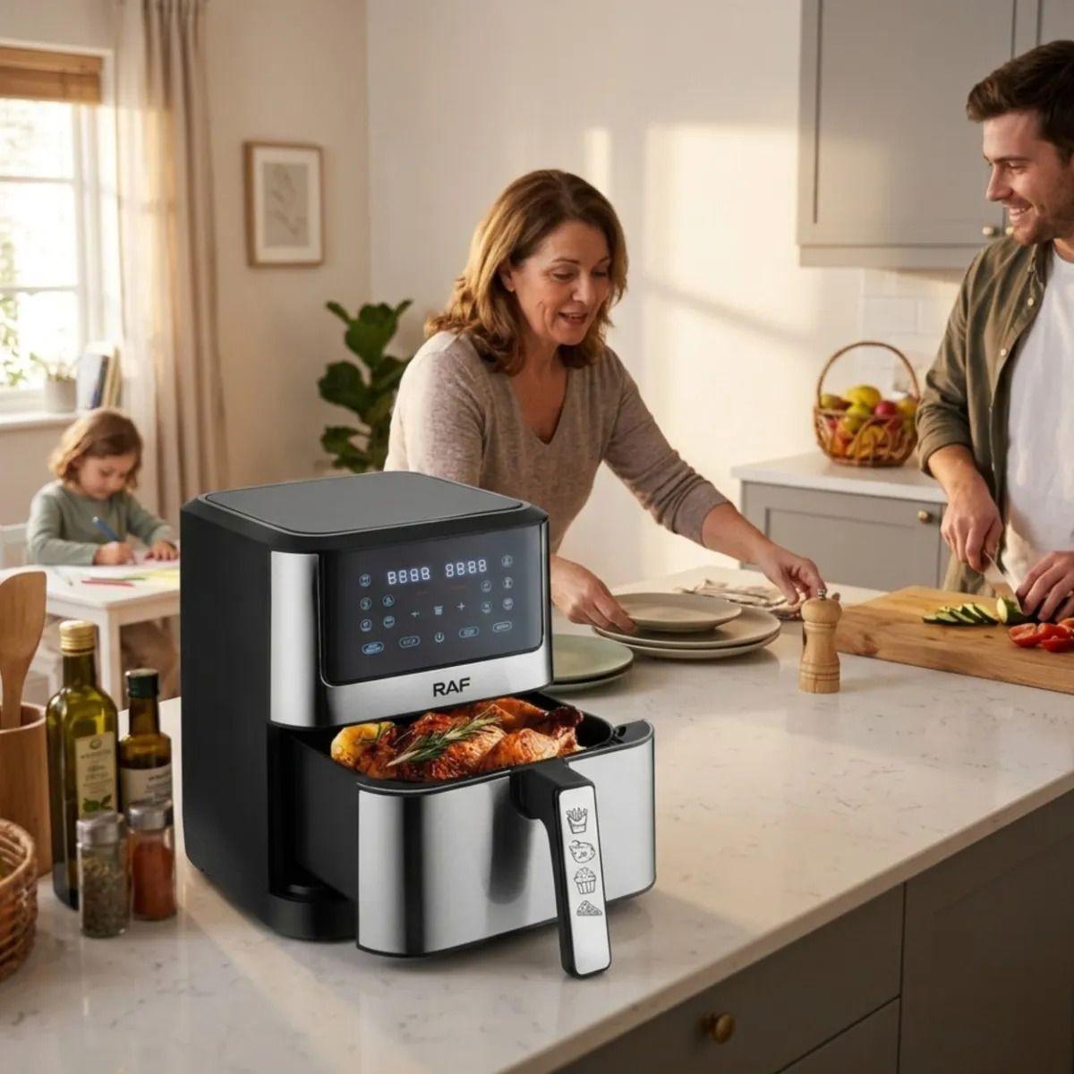 Freidora Aire Digital Multifunción Cocina Hogar Premium ALJ-3