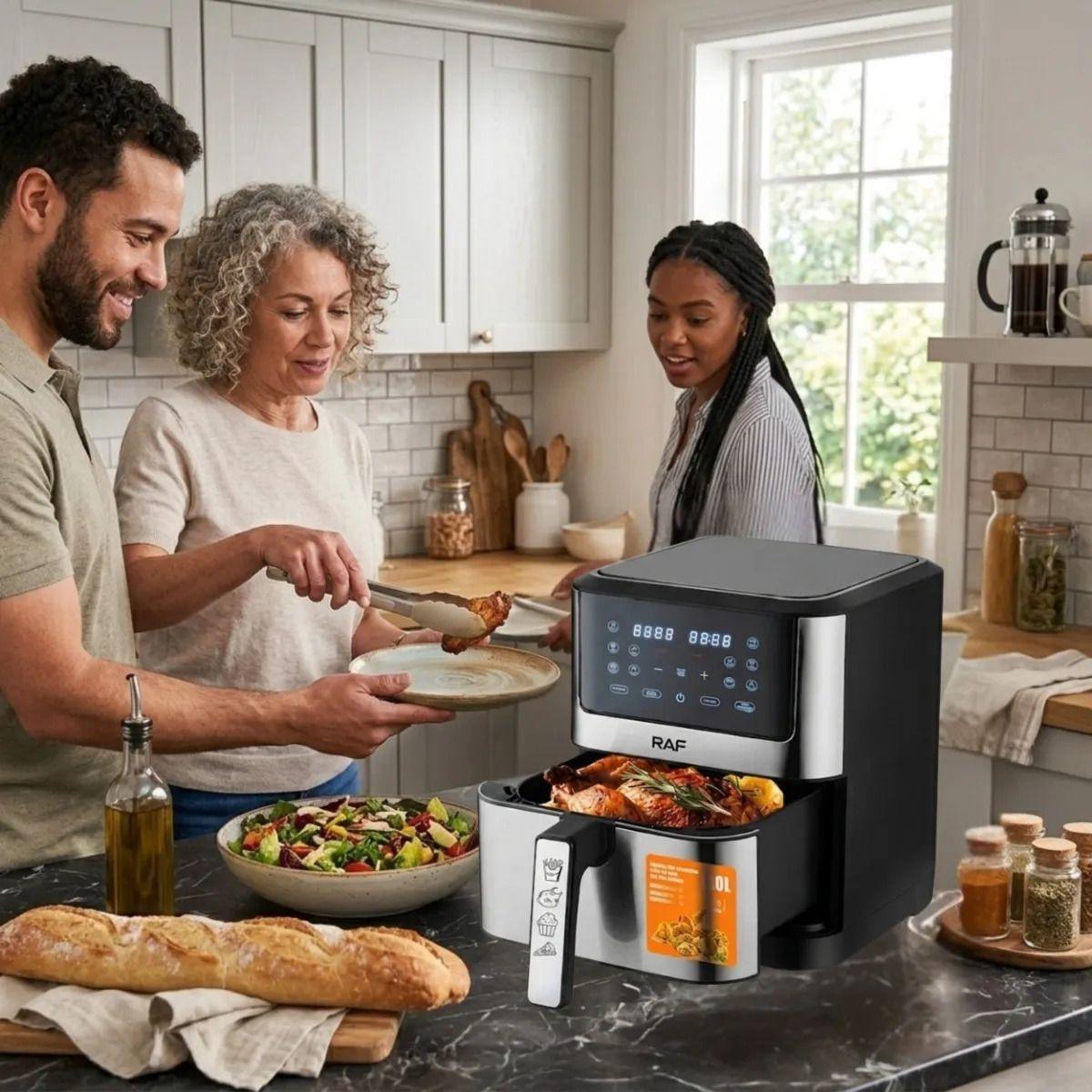 Freidora Aire Digital Multifunción Cocina Hogar Premium ALJ-4